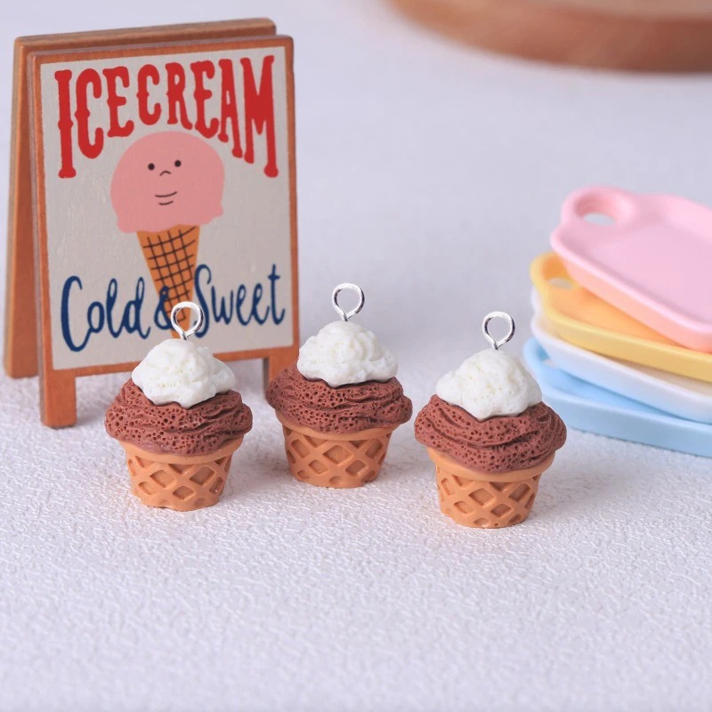 10Pcs Adorable 3D Simulated Ic - Resin Crafts Diy recensie en prijs
