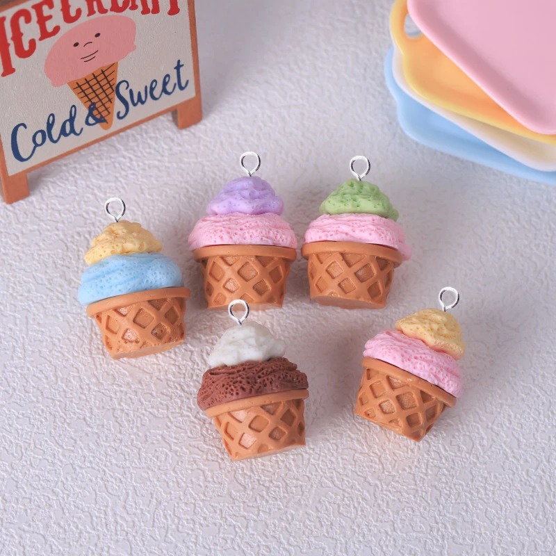 10Pcs Adorable 3D Simulated Ic - Resin Crafts Diy recensie en prijs