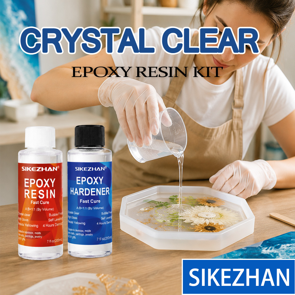 200ml Epoxy Resin Kit Clear Cr - Resin Jewelry Kit recensie en prijs