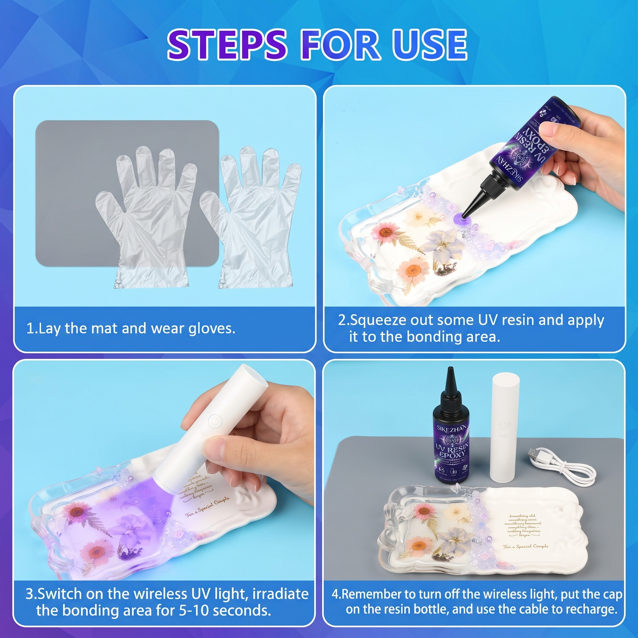 Complete UV Resin Kit with Upg - Epoxy Uv Resin Kit recensie en prijs
