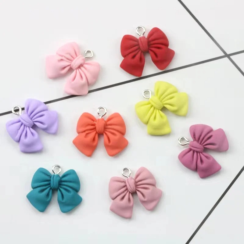 10pcs 20*15MM Cute 3D Bow-knot - Flower Preservation Resin recensie en prijs