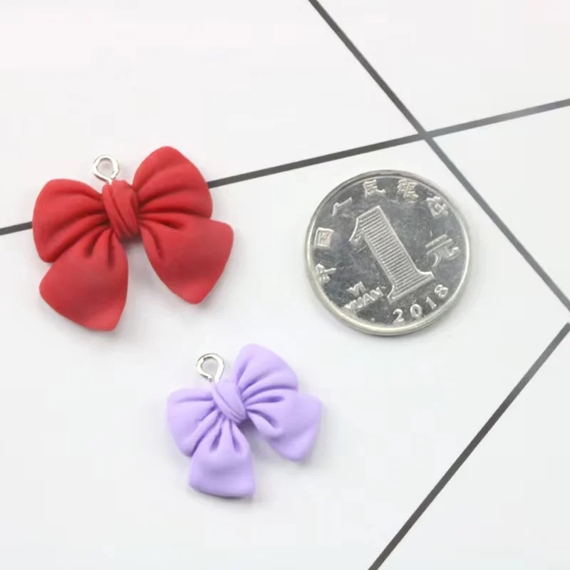 10pcs 20*15MM Cute 3D Bow-knot - Flower Preservation Resin recensie en prijs
