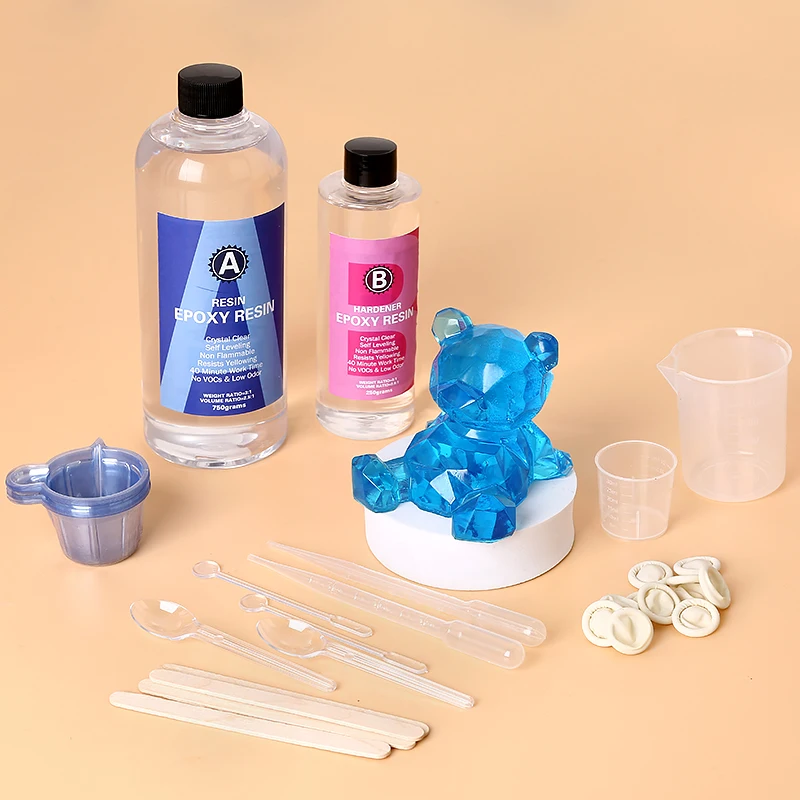 Epoxy Resin Kit Crystal Clear  - Mixing Cup Silicone recensie en prijs