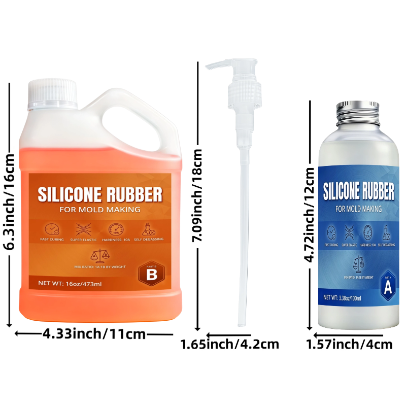 Durable Liquid Rubber Material - Resin Craft Material recensie en prijs