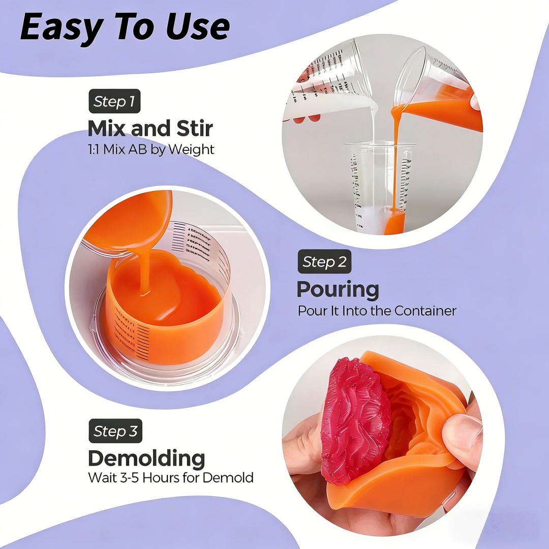 Durable Liquid Rubber Material - Resin Craft Material recensie en prijs
