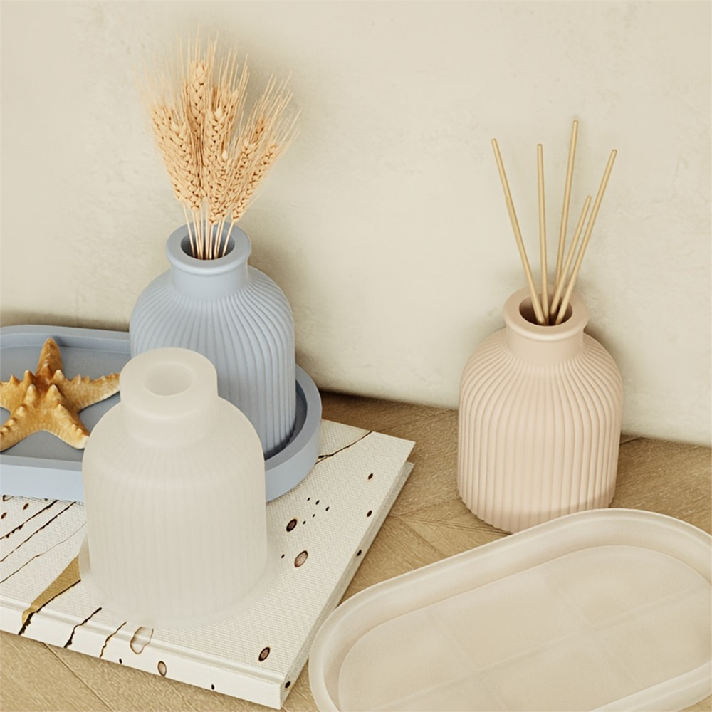 1/2pcs Vase Tray Silicone Mold - Coaster Mold Round recensie en prijs
