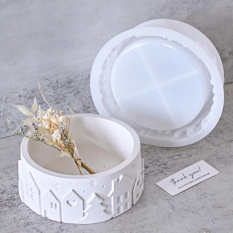 Relief House Bowl Silicone Mol - Coaster Mold Round recensie en prijs