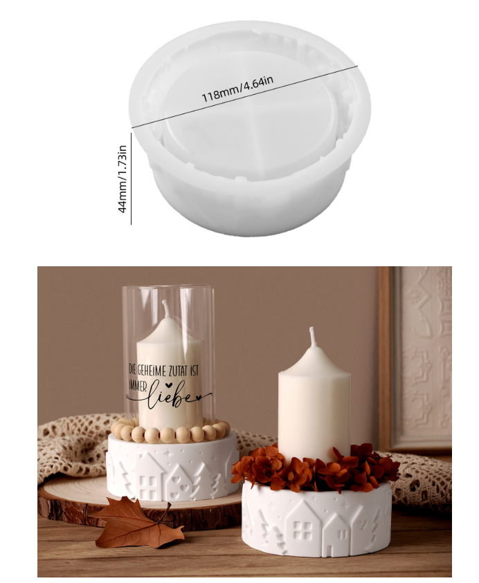 Relief House Bowl Silicone Mol - Coaster Mold Round recensie en prijs