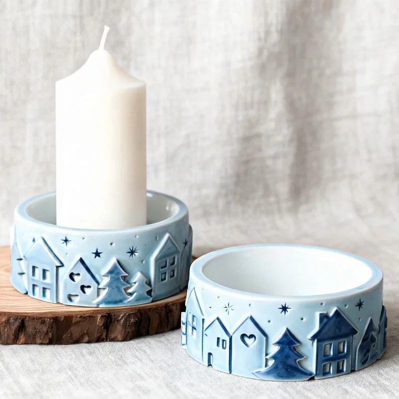 Relief House Bowl Silicone Mol - Coaster Mold Round recensie en prijs