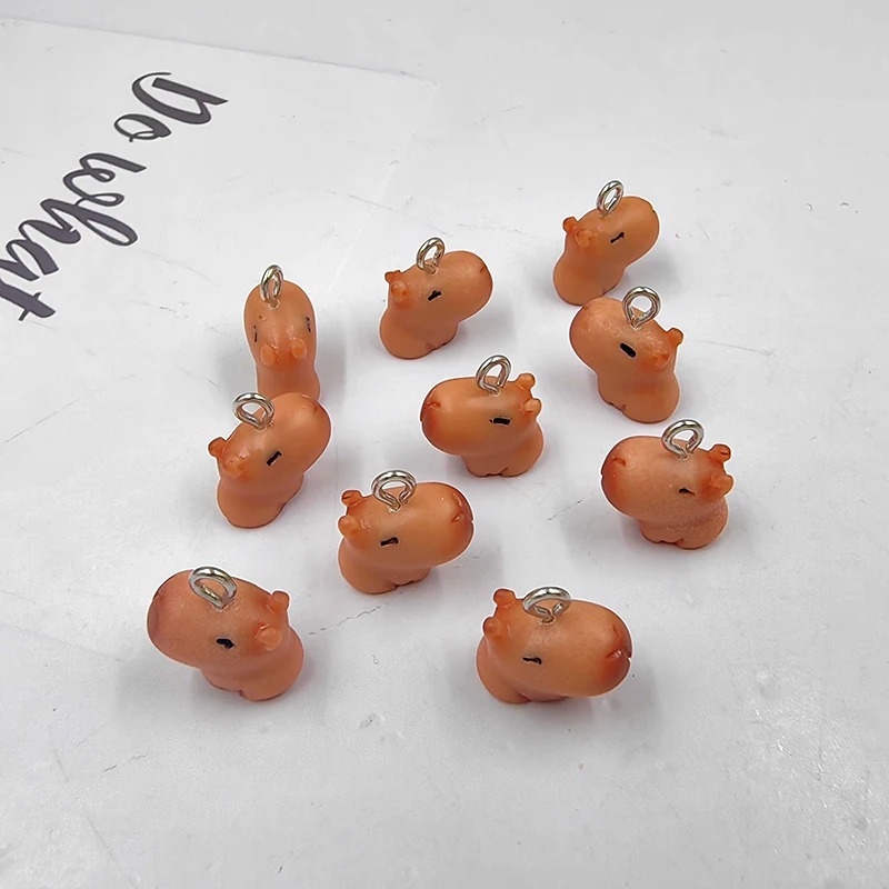 10pcs Cute Small Capybara Char - Resin Crafts Diy recensie en prijs