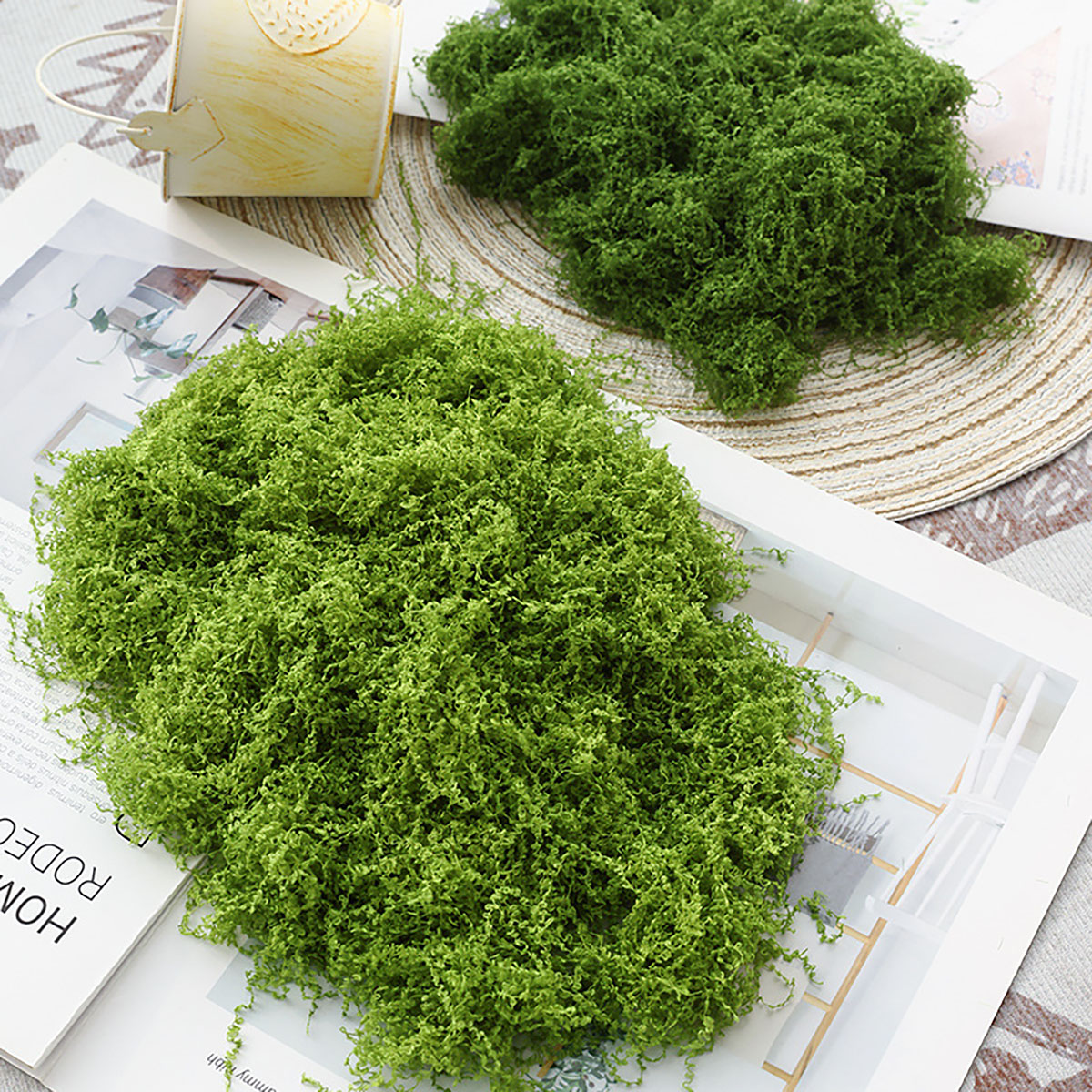 about 20g Artificial Green Pla - Terrarium Moss Art recensie en prijs