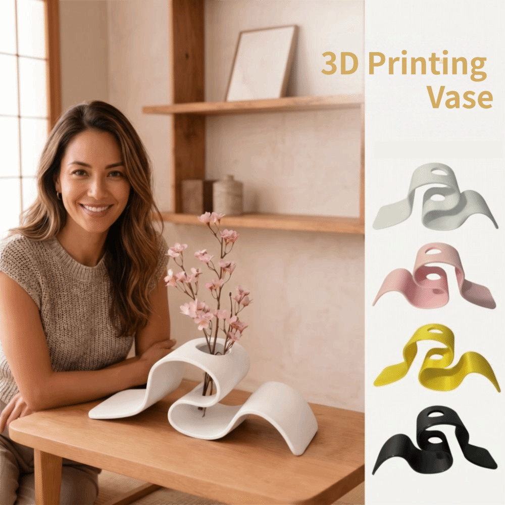 Gift Elegant 3D Printing Vase  - Dried Flower Bulk recensie en prijs