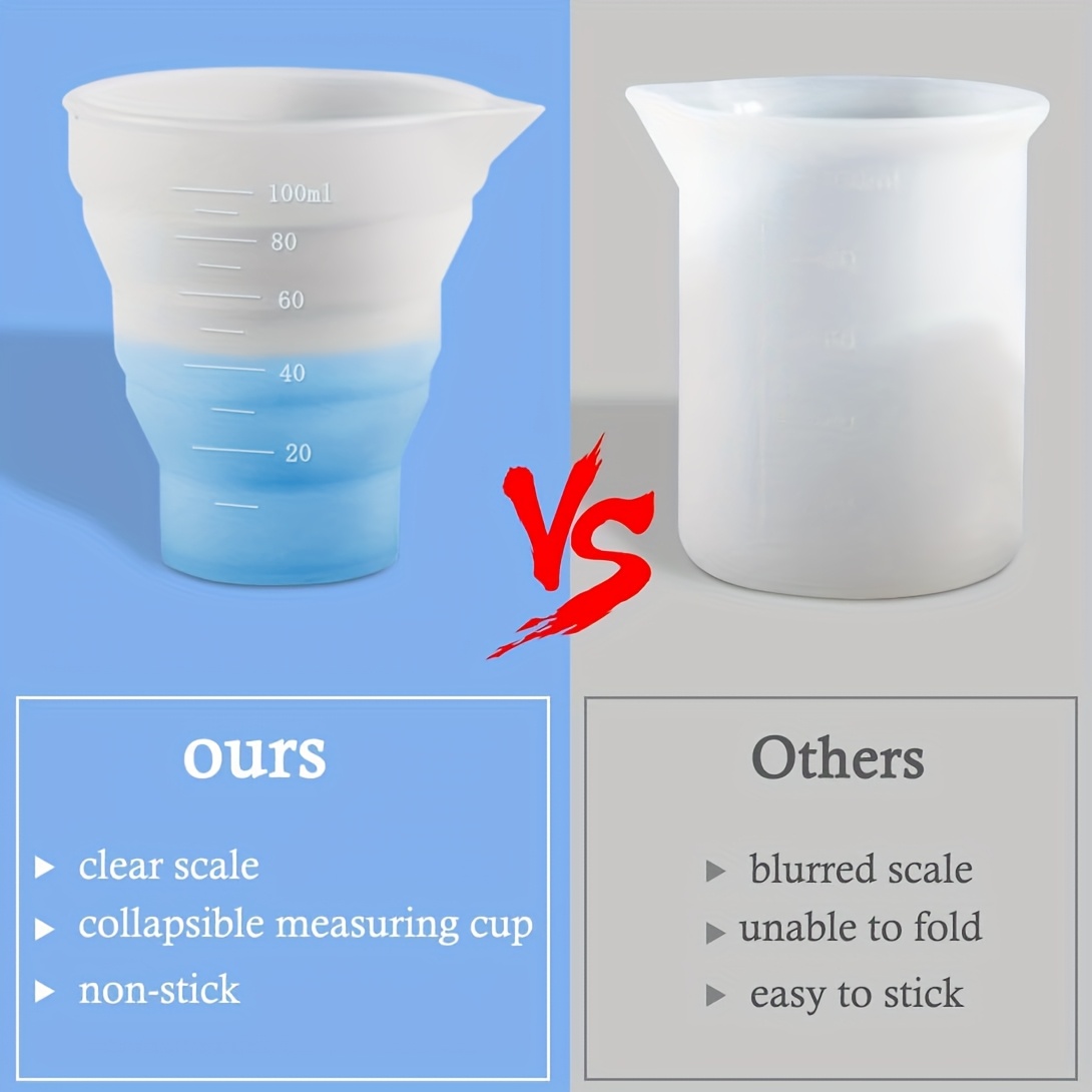 50-500ml Foldable Silicone Mea - Mixing Cup Silicone recensie en prijs