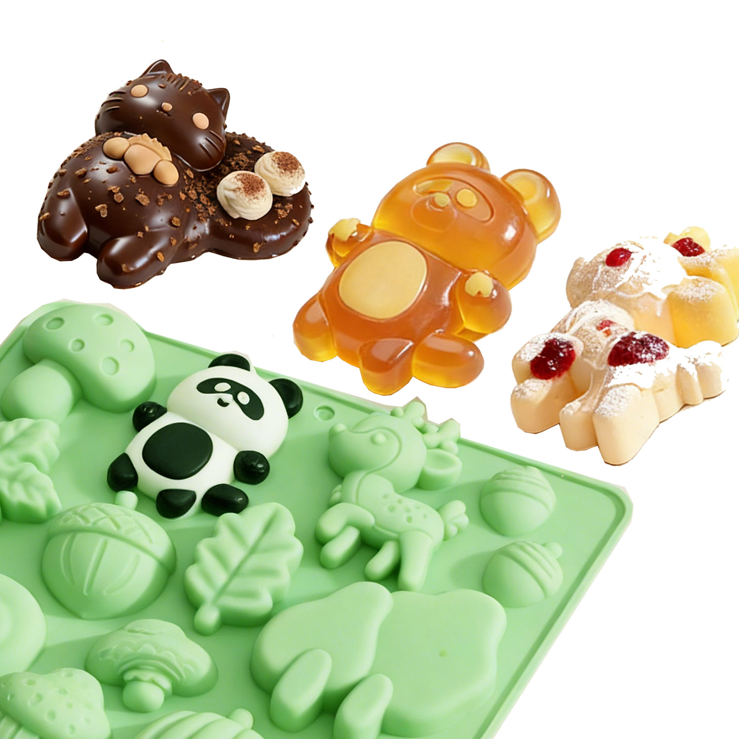1 Silicone Cake Mold in the Sh - Resin Craft Material recensie en prijs
