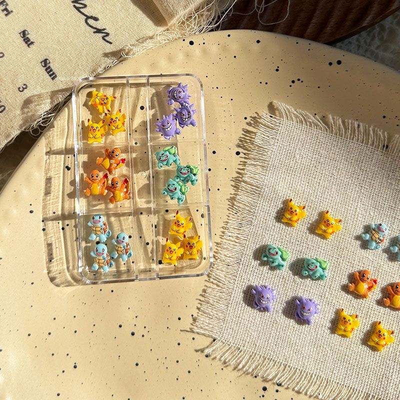 Pokemon nail art accessories,  - Crafting Resin recensie en prijs