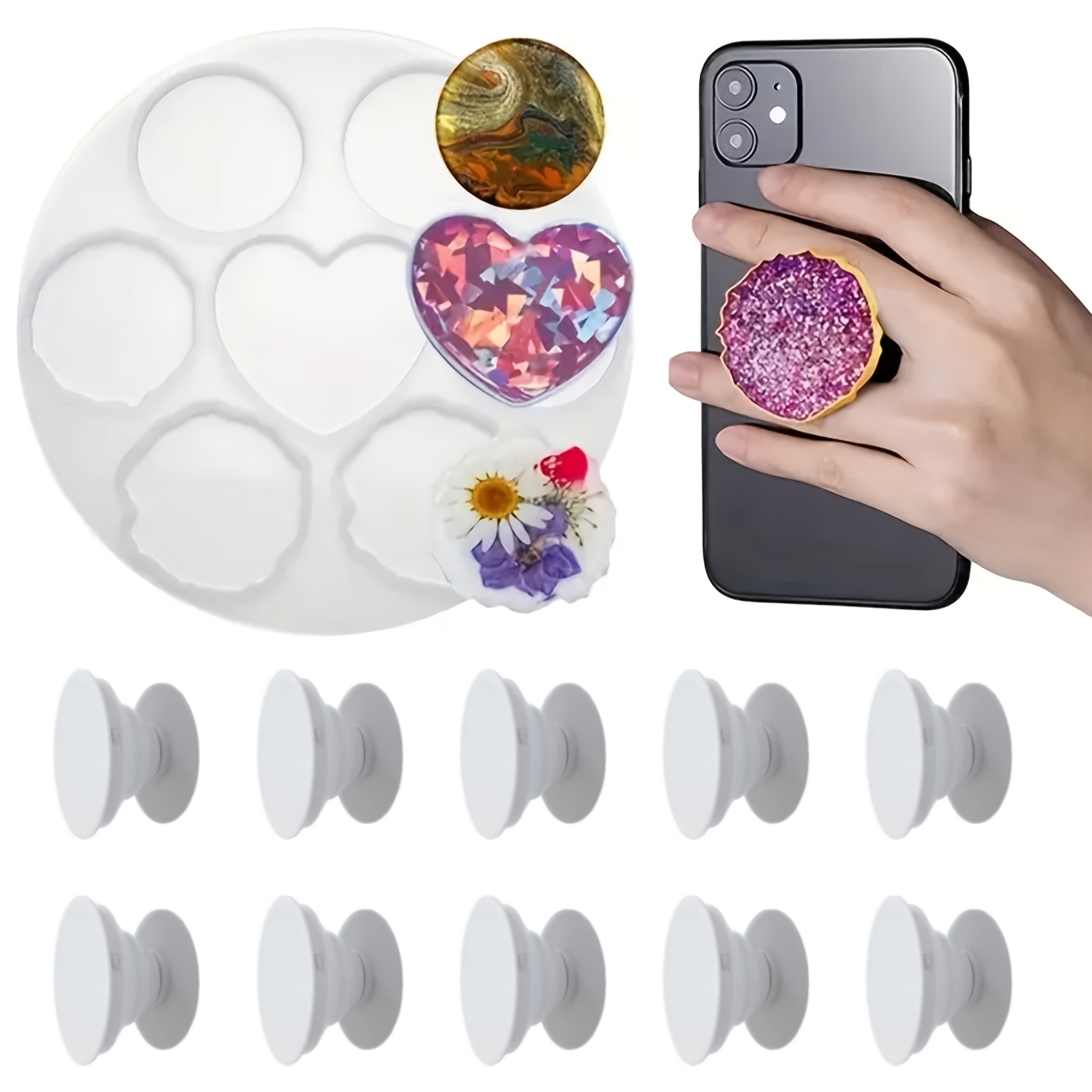 11Pcs, Irregular Phone Holder  - Serving Tray Mold recensie en prijs