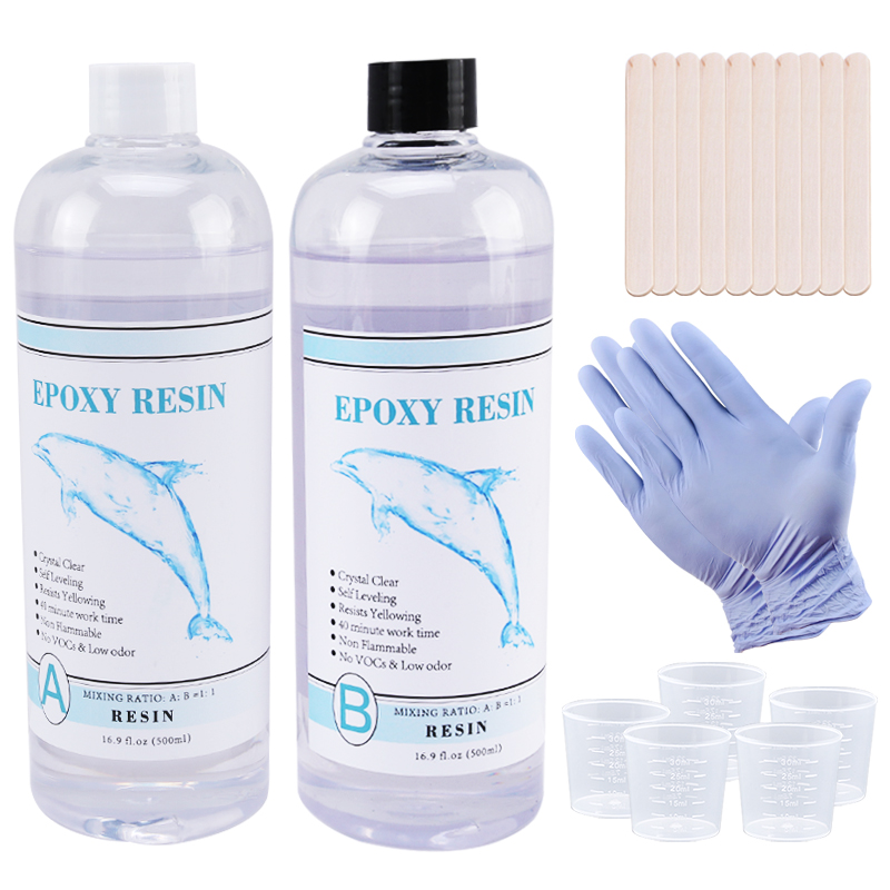 1:1 Clear Epoxy Resin Crystal  - Epoxy Uv Resin Kit recensie en prijs