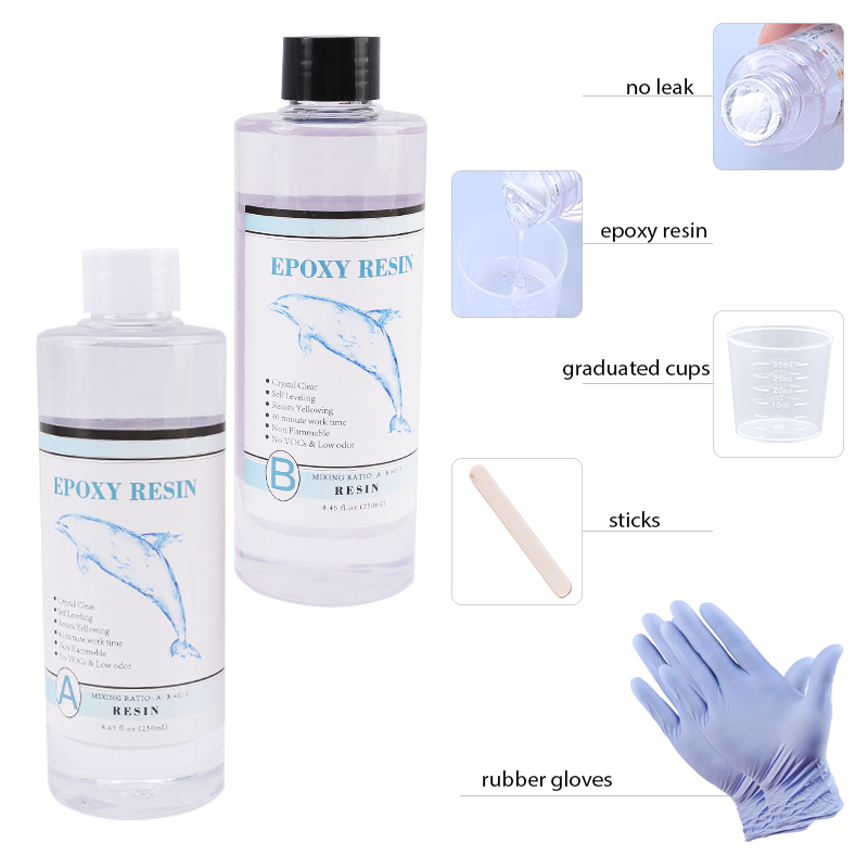 1:1 Clear Epoxy Resin Crystal  - Epoxy Uv Resin Kit recensie en prijs