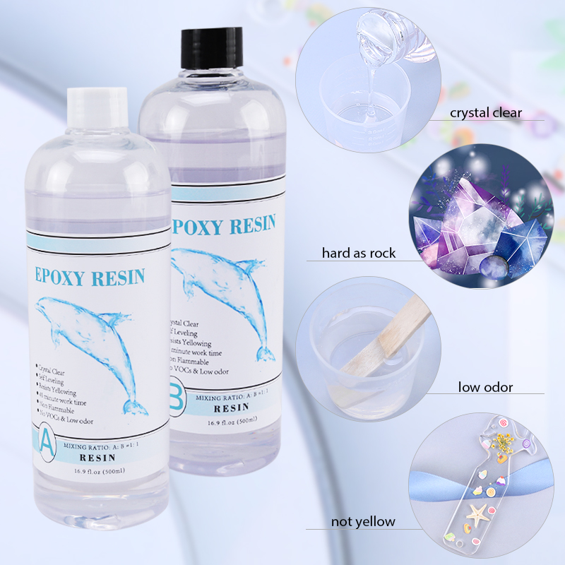 1:1 Clear Epoxy Resin Crystal  - Epoxy Uv Resin Kit recensie en prijs