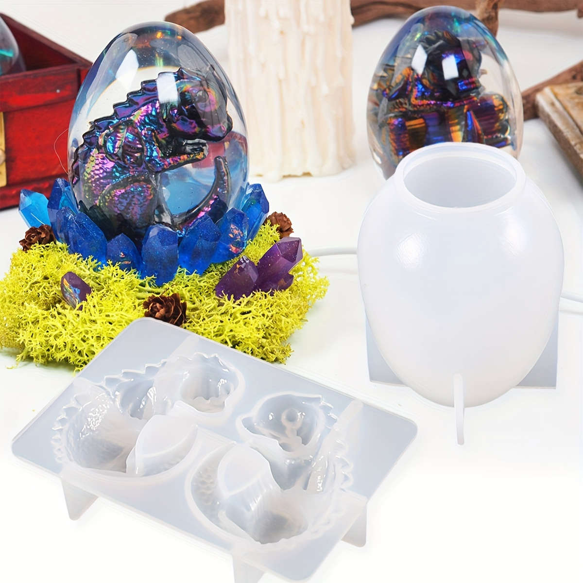 Silicone Dragon Egg Molds, 2-P - Resin Craft Ideas recensie en prijs