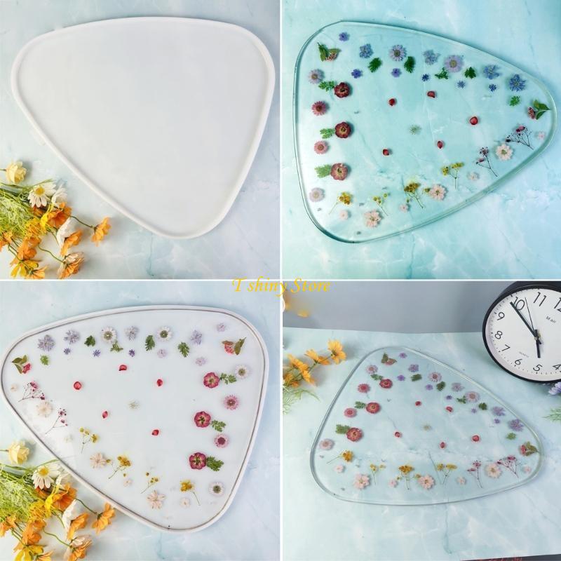 N58F Large Triangle Resin Tabl - Serving Tray Mold recensie en prijs