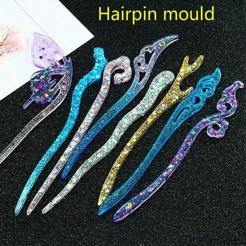 New Transparent Hairpin Silico - Resin Craft Material recensie en prijs