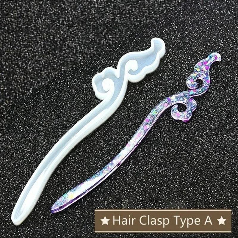 New Transparent Hairpin Silico - Resin Craft Material recensie en prijs