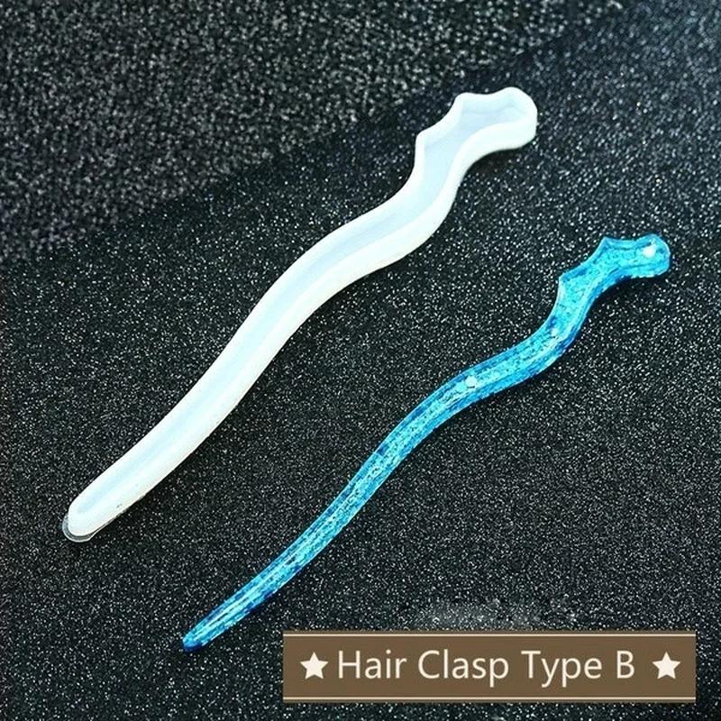 New Transparent Hairpin Silico - Resin Craft Material recensie en prijs