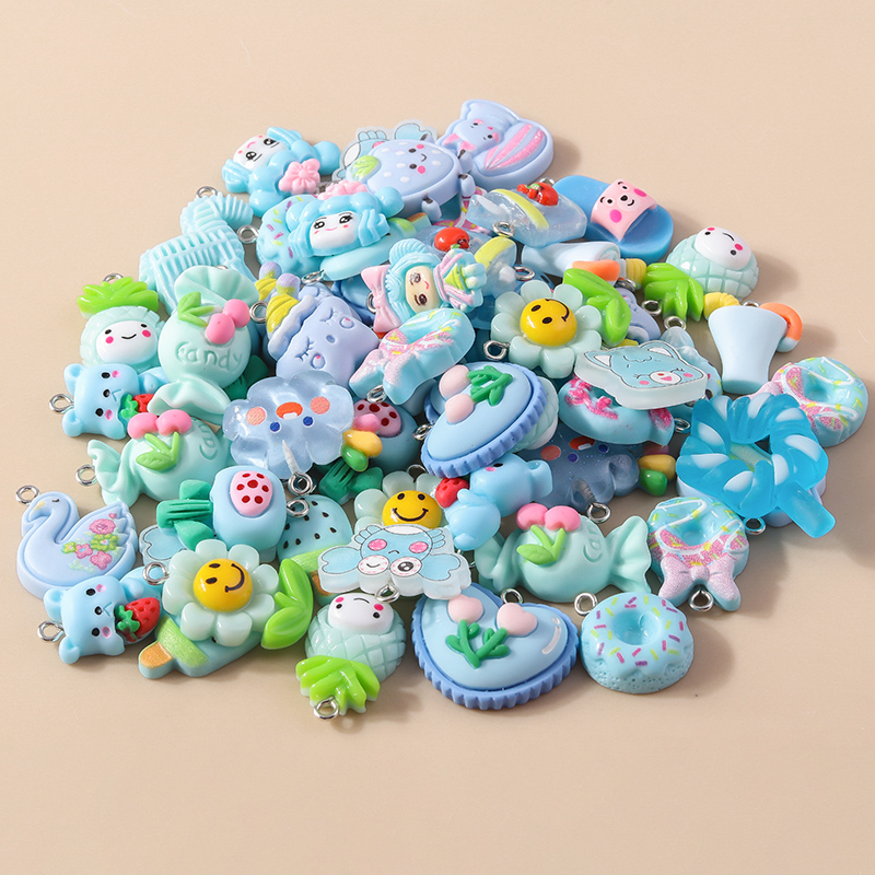 Mixed 10pcs Resin Colorful Hea - Flower Preservation Resin recensie en prijs
