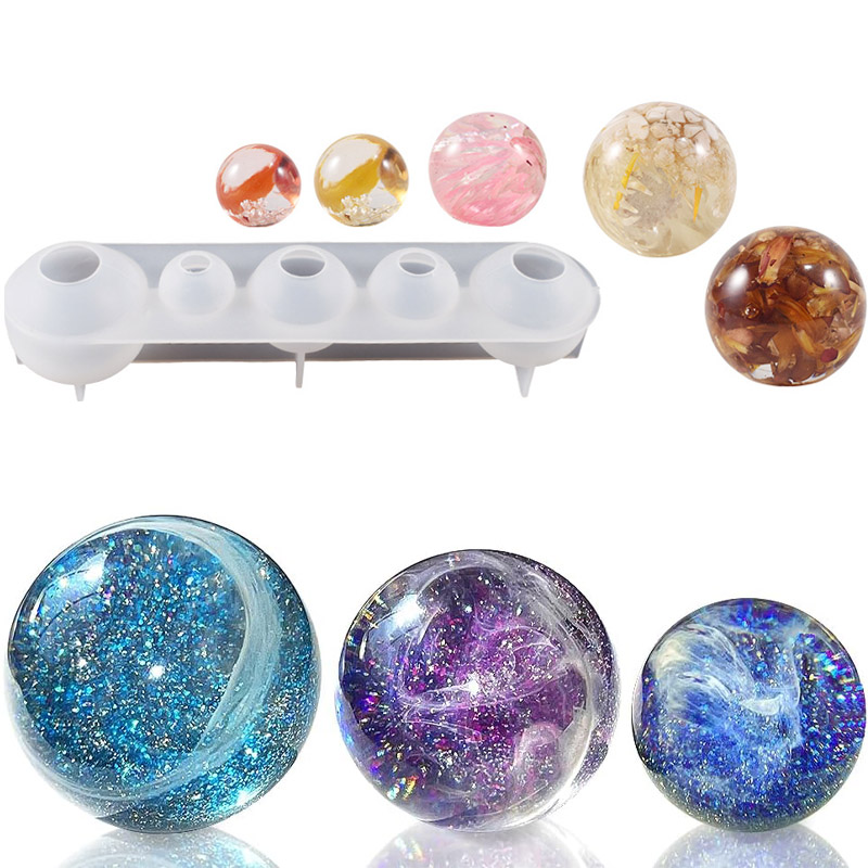 20 25 30 35 40mm 5-Cavity Sphe - Resin Ocean Wave Mold recensie en prijs