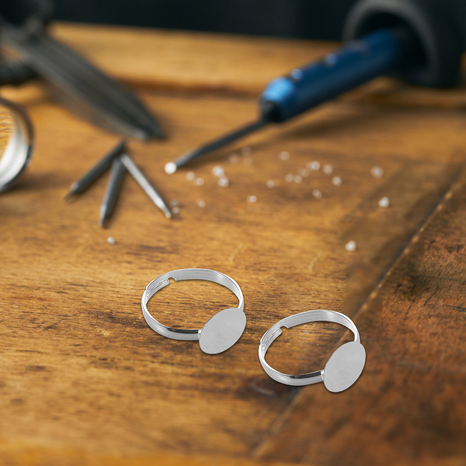 20Pcs Adjustable Blank Ring Fi - Crafting Resin recensie en prijs