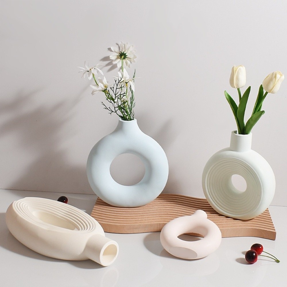 Oval Stripe Silicone Vase Mold - Resin Craft Workshop recensie en prijs