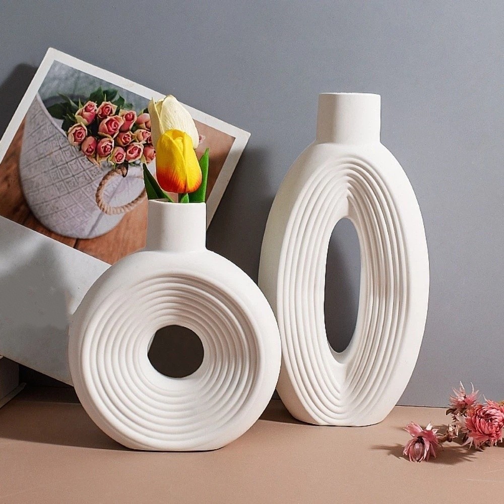 Oval Stripe Silicone Vase Mold - Resin Craft Workshop recensie en prijs