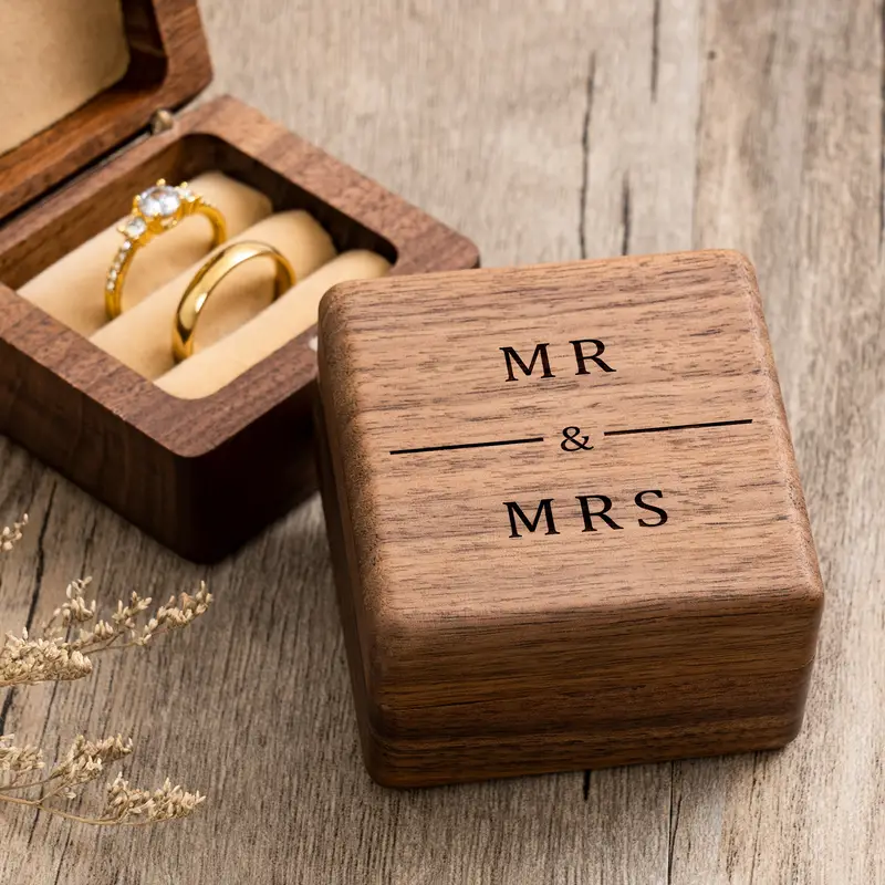 Engagement Proposal Wedding Ce - Wood Ring Blank recensie en prijs