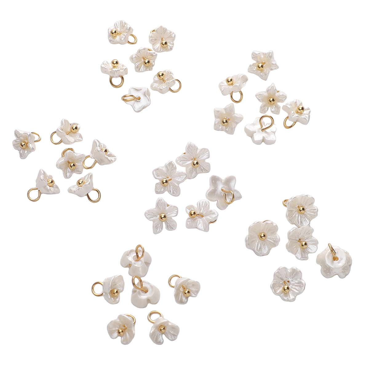 5pcs White Mini Small Flowers  - Flower Preservation Resin recensie en prijs