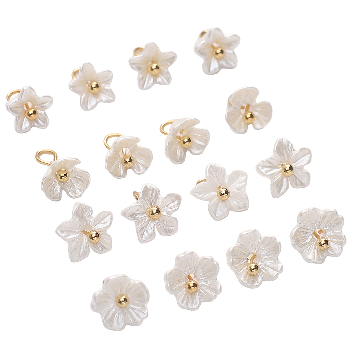 5pcs White Mini Small Flowers  - Flower Preservation Resin recensie en prijs