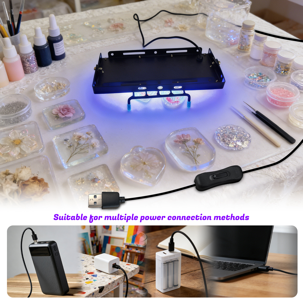 50 LED UV Resin Curing Lamp |  - Epoxy Uv Resin Kit recensie en prijs
