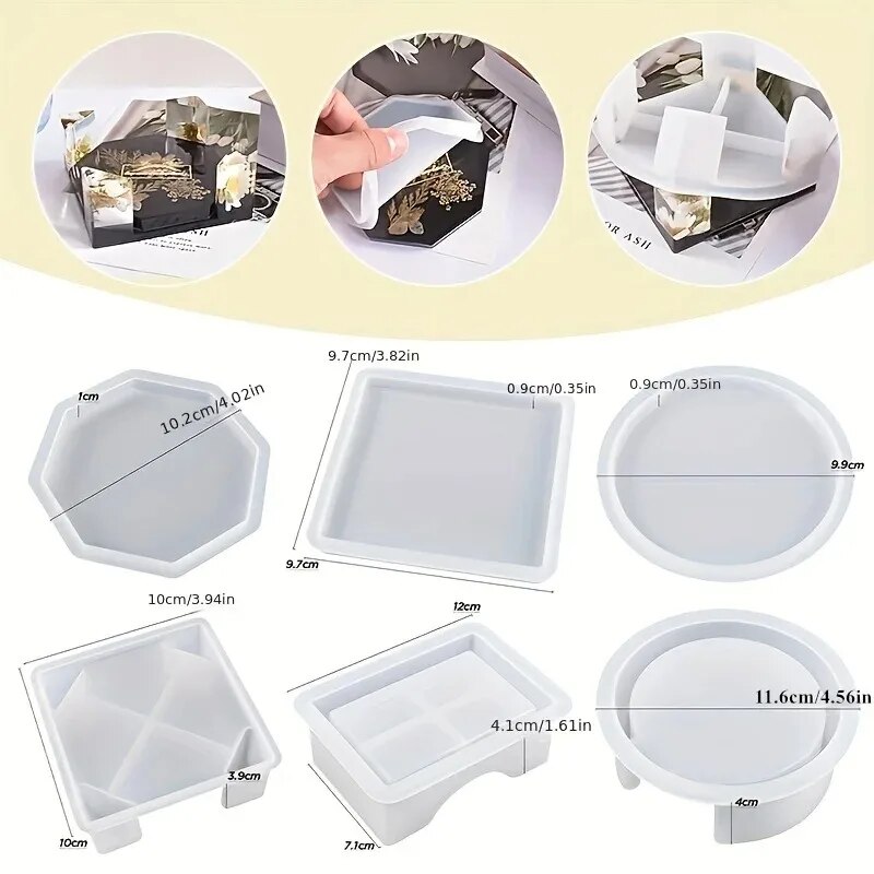 Coaster Resin Molds Set Includ - Resin Jewelry Kit recensie en prijs