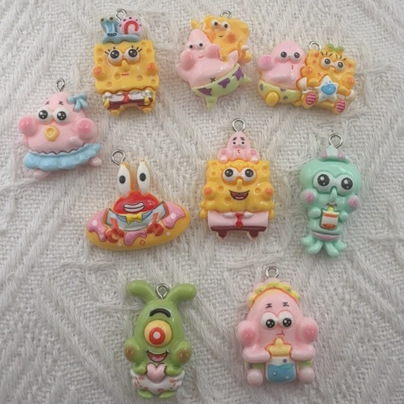 10pcs cartoon resin pendant, D - Resin Craft Projects recensie en prijs