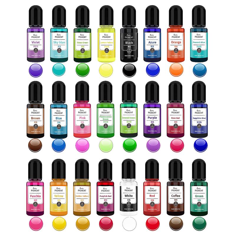 24 Color Art Ink Alcohol Resin - Resin Dye Alcohol recensie en prijs