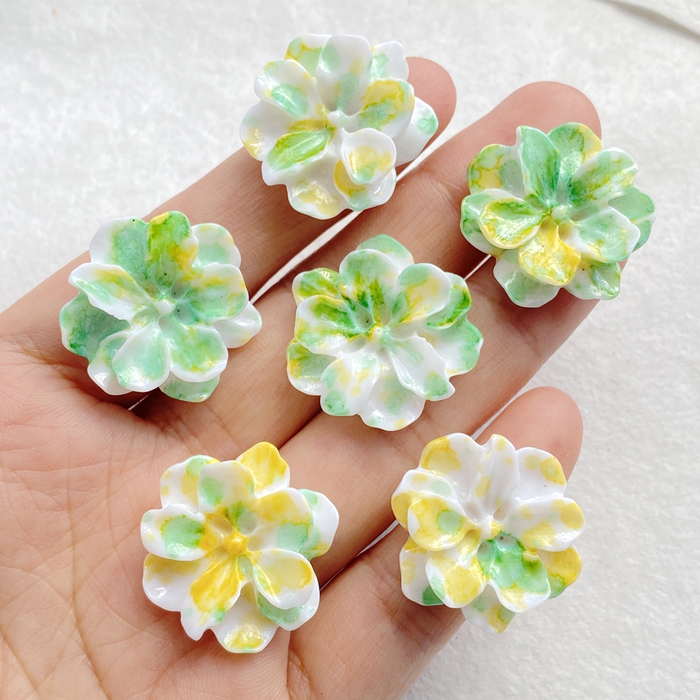 10Pcs Cute Cartoon Flower Seri - Flower Preservation Resin recensie en prijs