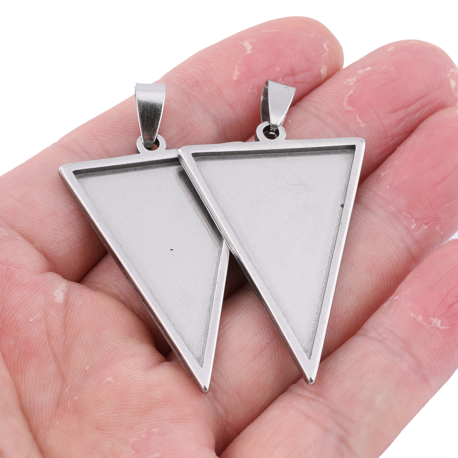 5pcs Stainless Steel 25x35mm T - Bezels Set Pendant recensie en prijs