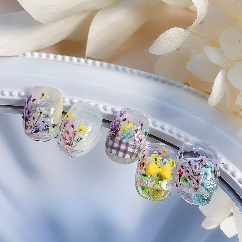 Mixed Small Dried Flowers Nail - Dried Flower Bulk recensie en prijs