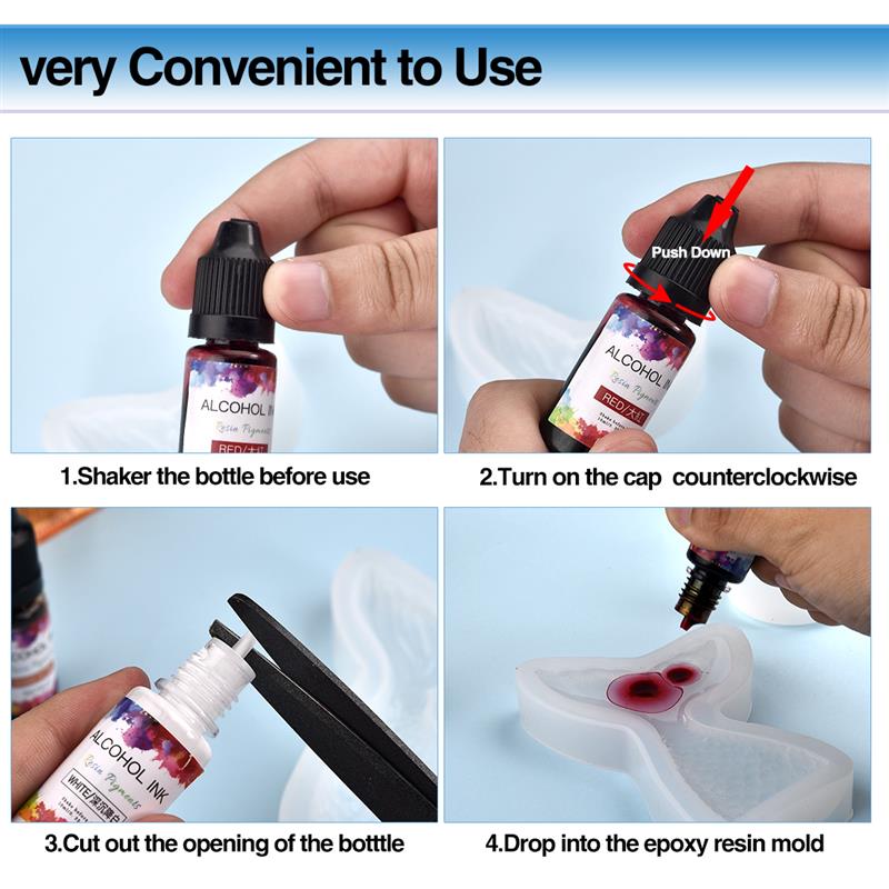 1 Set Epoxy Resin Pigment Kit  - Resin Dye Alcohol recensie en prijs
