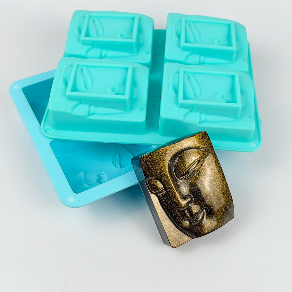 4 Holes Buddha Portrait Soap M - Resin Craft Ideas recensie en prijs